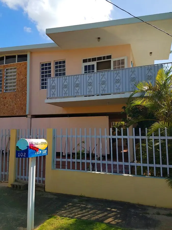 Bed and Breakfast Wssm Surf House Агуадилья Отель типа 